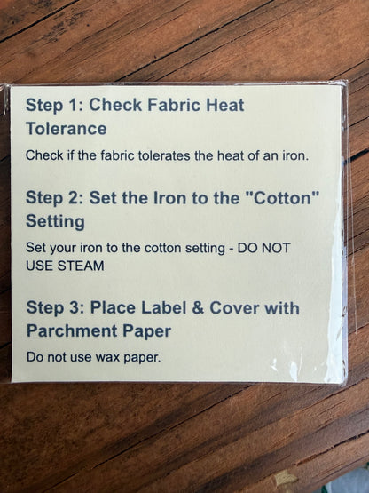 Patches.