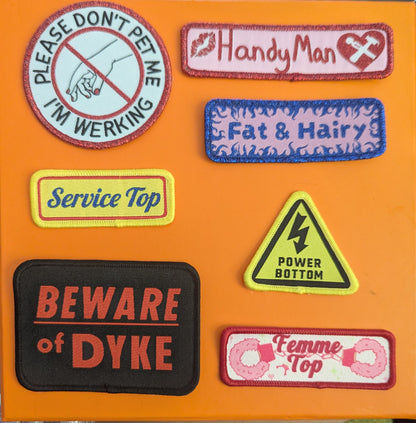 Patches.